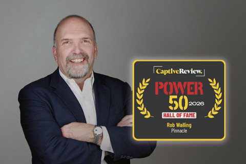 Headshot of Rob Walling with Captive Power 50 Hall of Fame Logo
