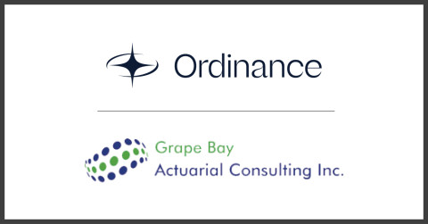 Logos of Ordinance and Grape Bay Actuarial Consulting